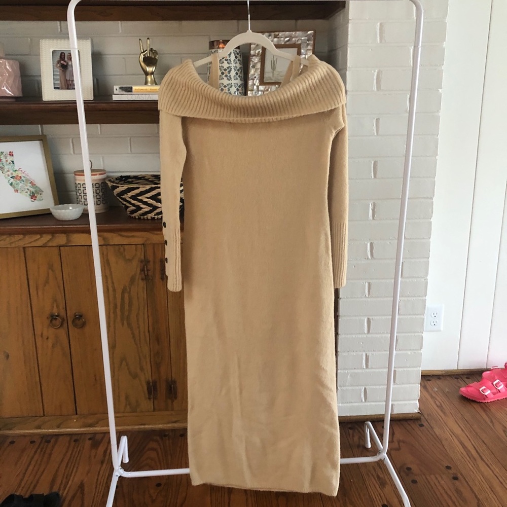Something Navy x Nordstrom off shoulder dress